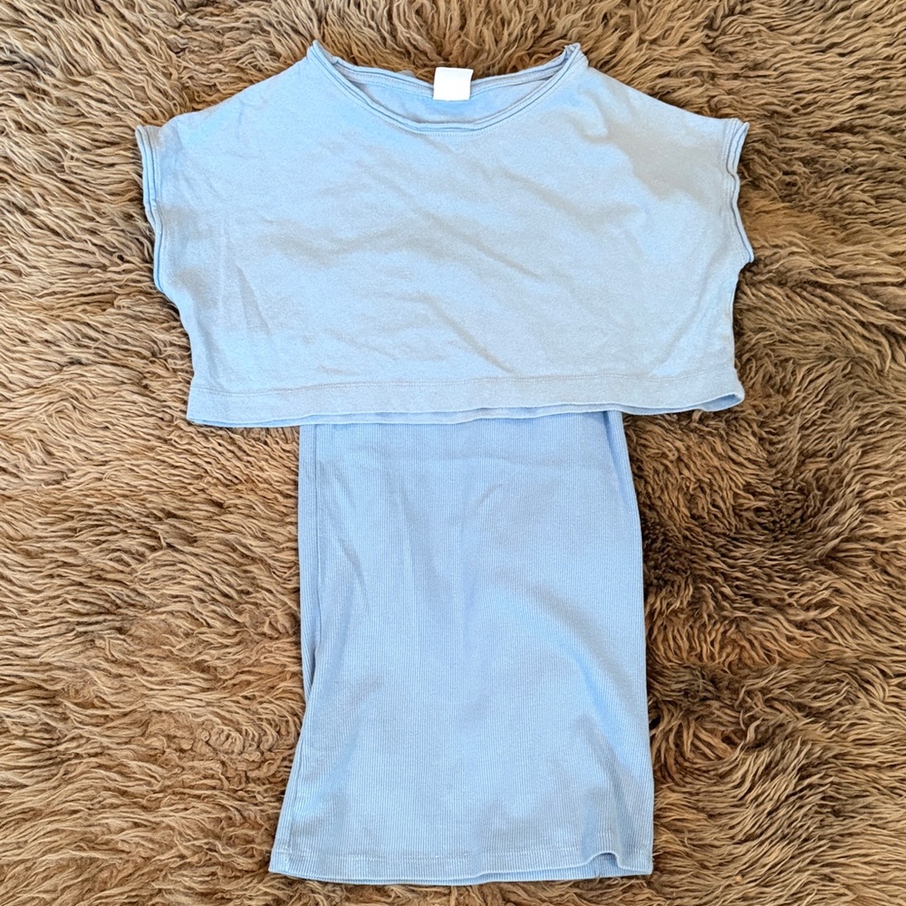 Zara Dress/ Shirt Set
